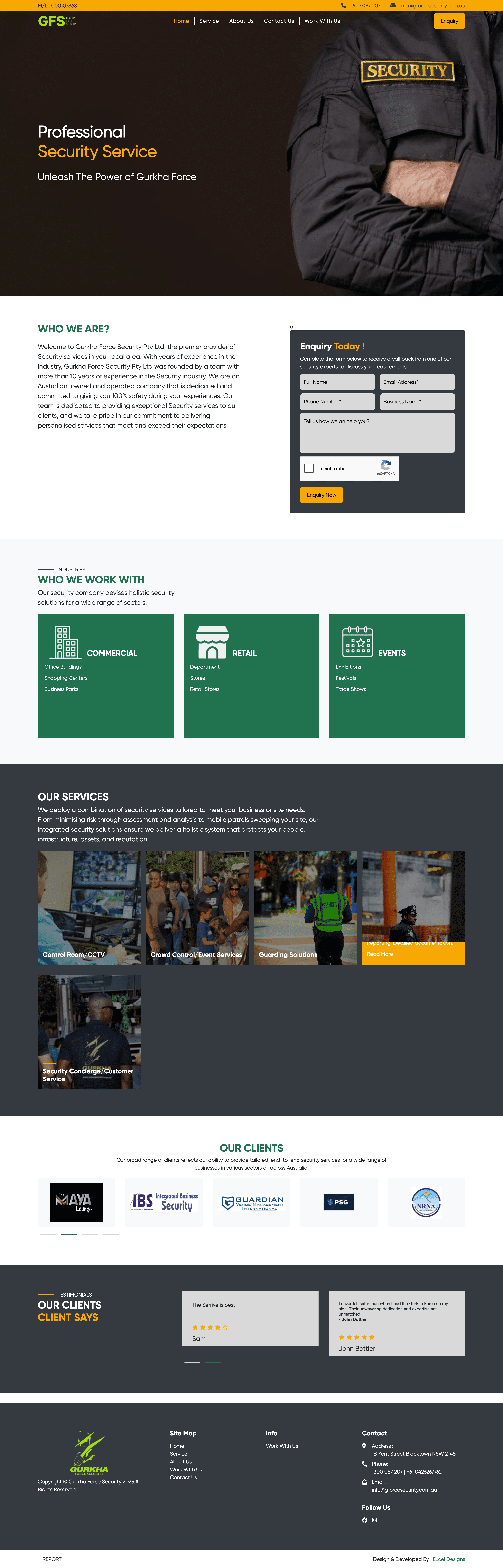 G Force Security Overview