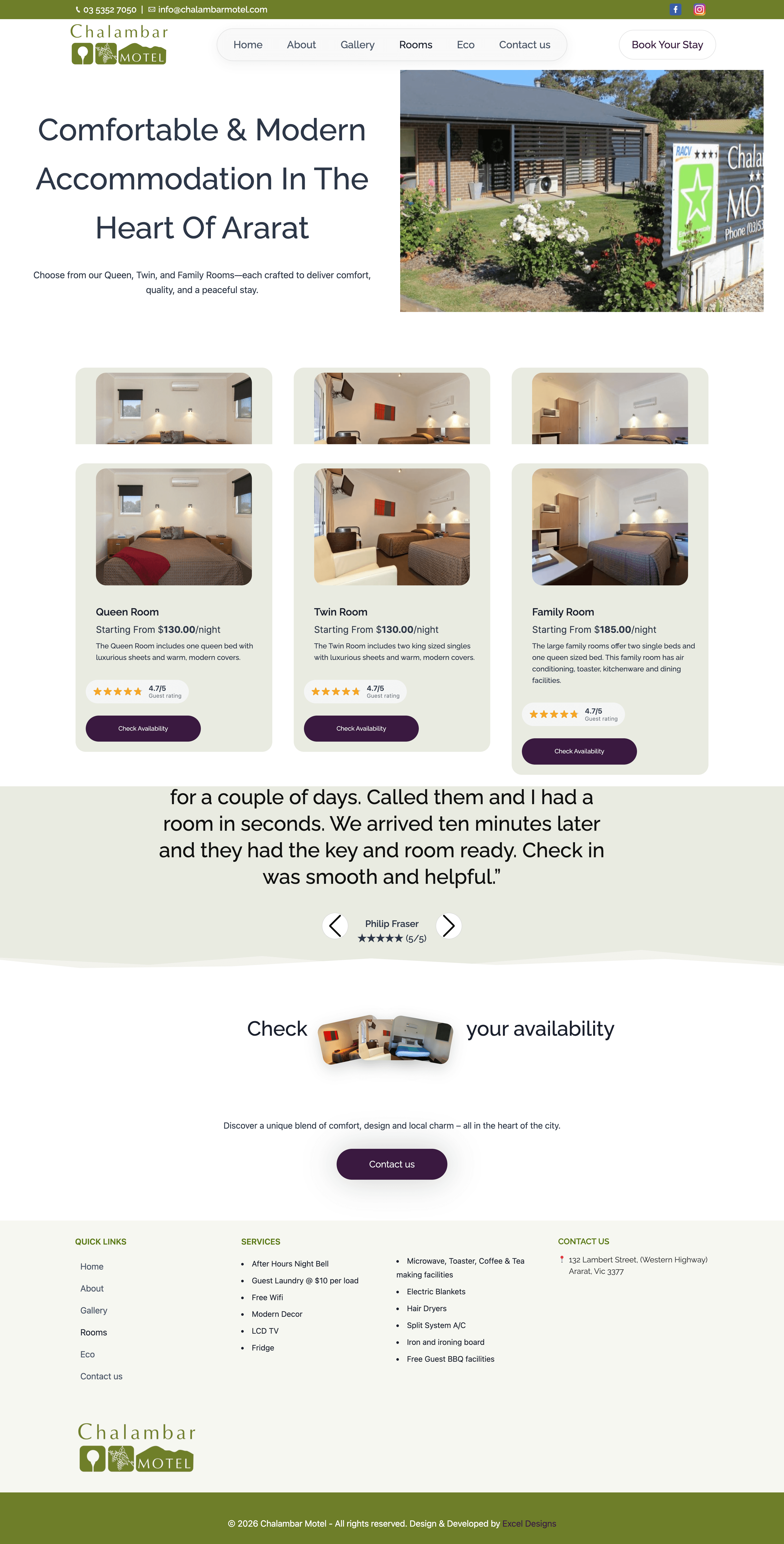 Booking And Contact Flow